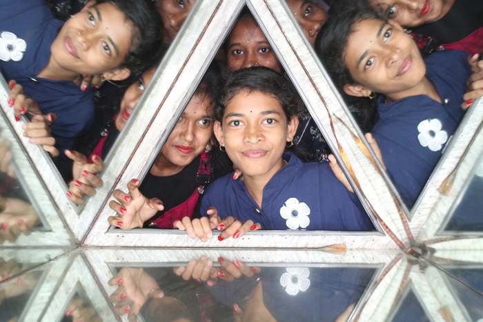BDF happy students